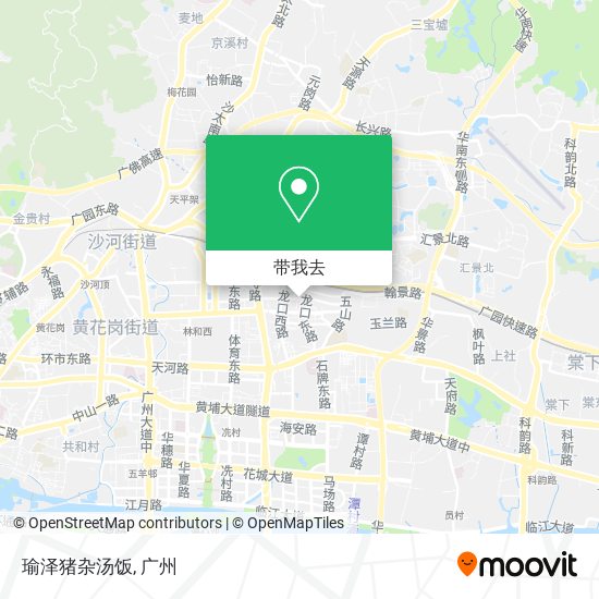瑜泽猪杂汤饭地图