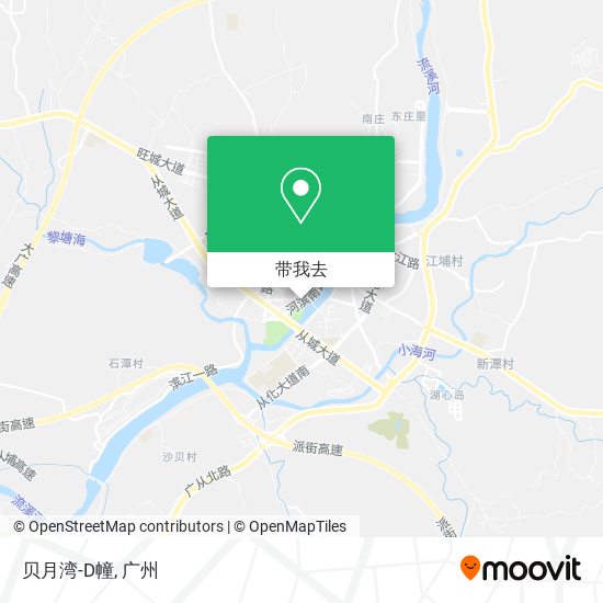 贝月湾-D幢地图