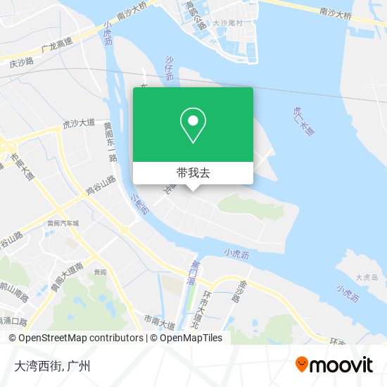 大湾西街地图
