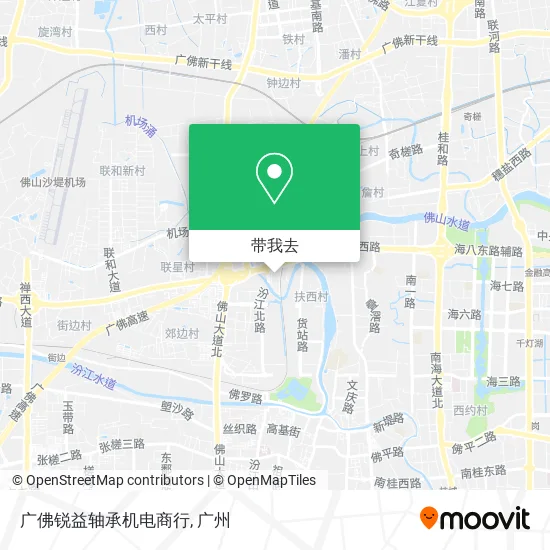 广佛锐益轴承机电商行地图