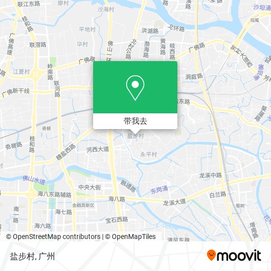 盐步村地图