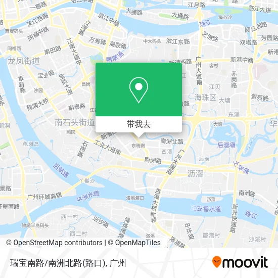 瑞宝南路/南洲北路(路口)地图