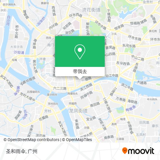 圣和雨伞地图