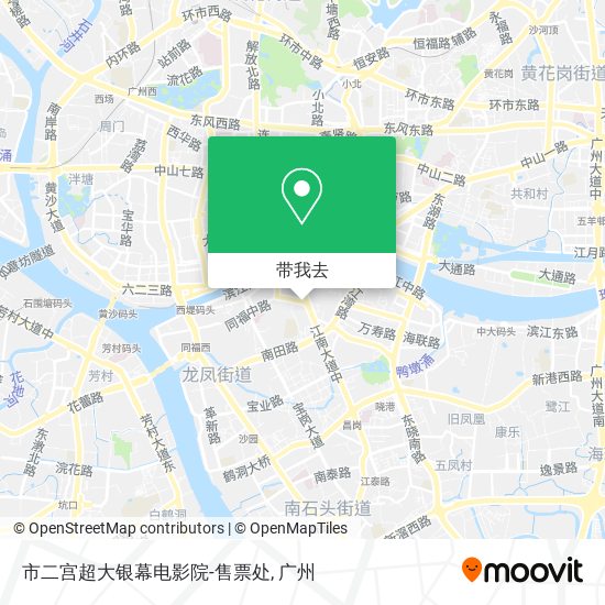 市二宫超大银幕电影院-售票处地图