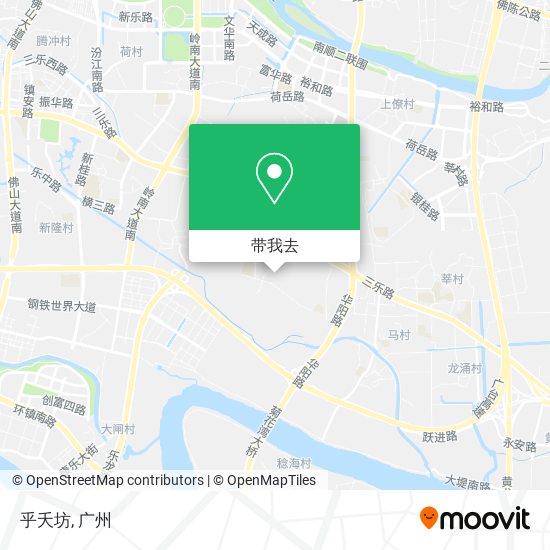 乎夭坊地图