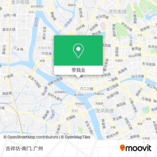 吉祥坊-南门地图