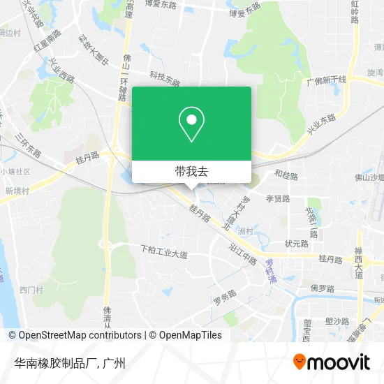 华南橡胶制品厂地图