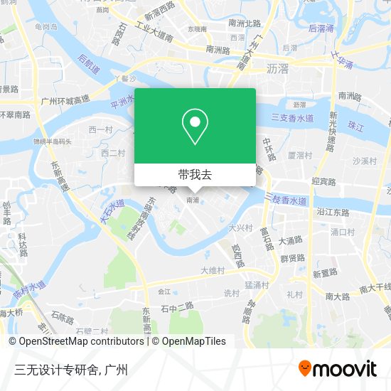 三无设计专研舍地图