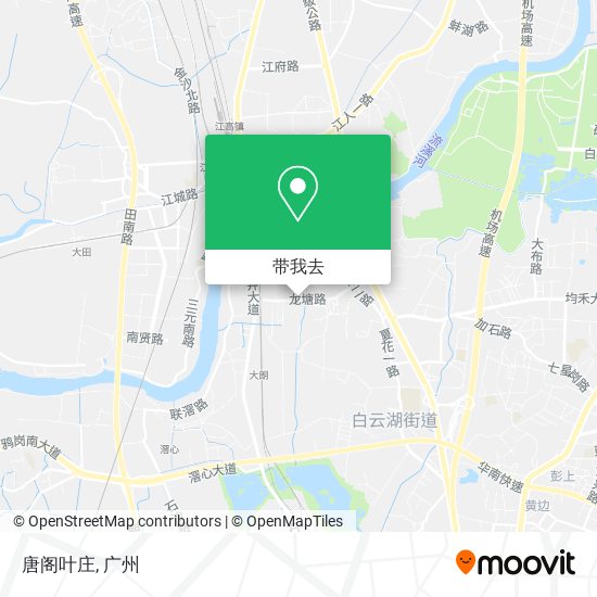 唐阁叶庄地图