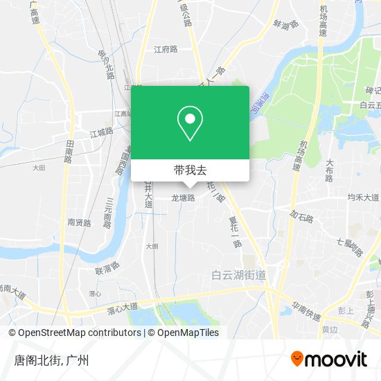 唐阁北街地图