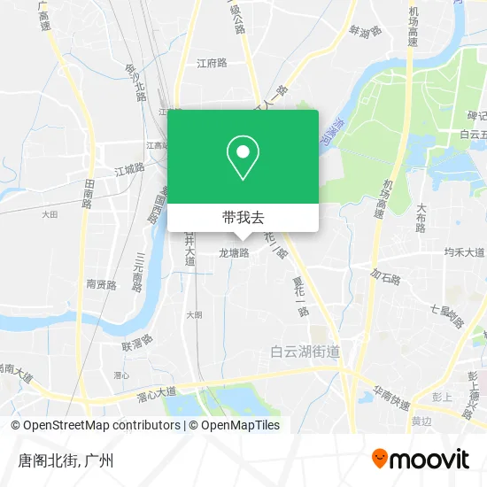 唐阁北街地图