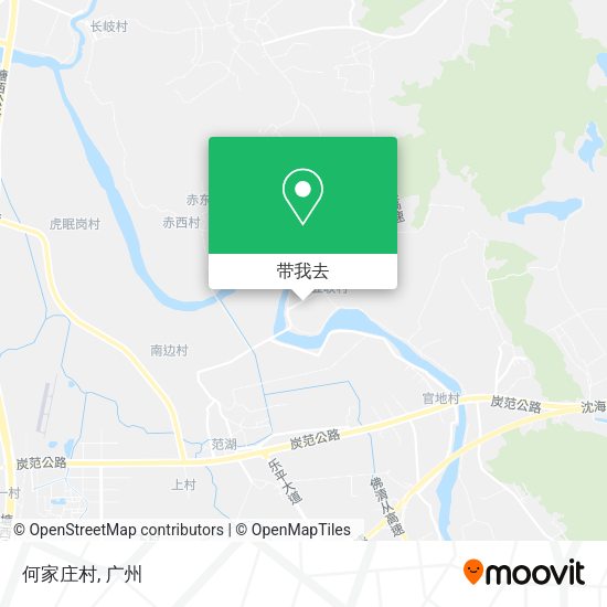 何家庄村地图