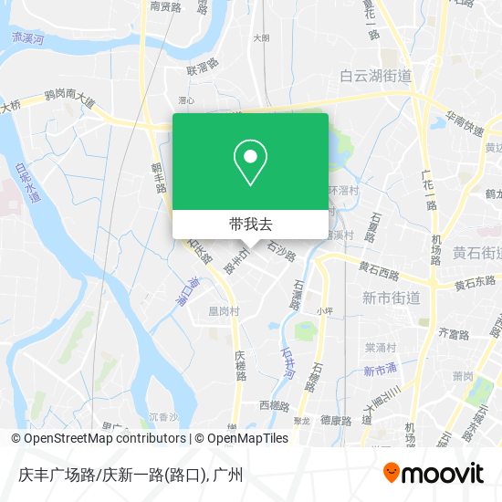 庆丰广场路/庆新一路(路口)地图