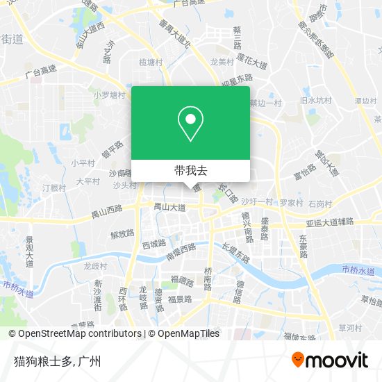 猫狗粮士多地图