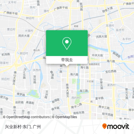 兴业新村-东门地图