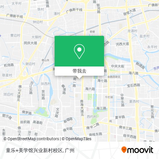 童乐+美学馆兴业新村校区地图