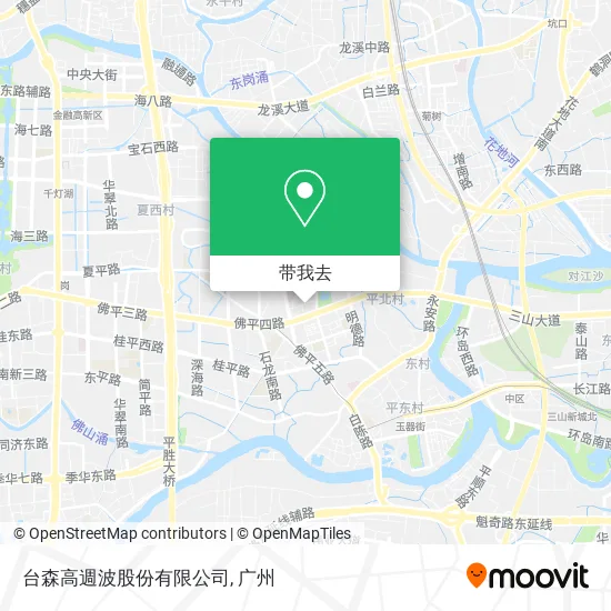 台森高週波股份有限公司地图