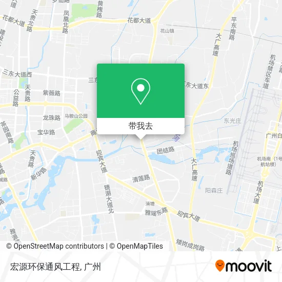 宏源环保通风工程地图