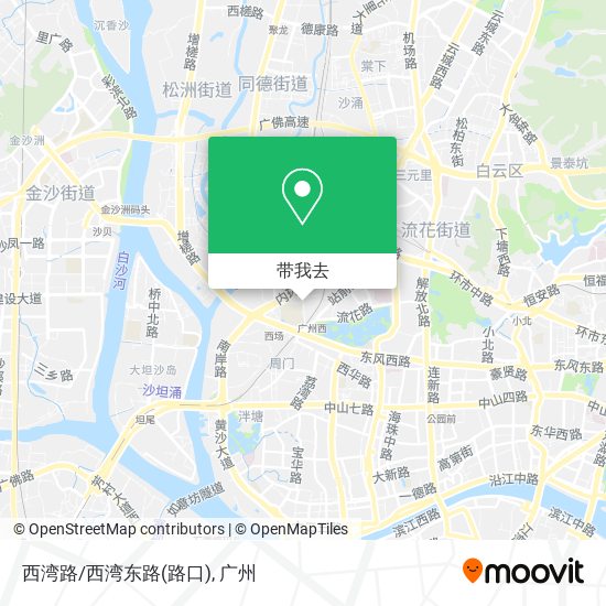 西湾路/西湾东路(路口)地图