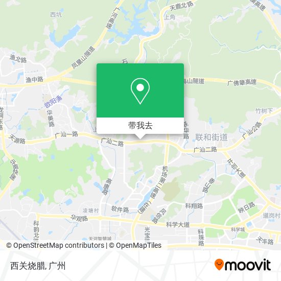 西关烧腊地图