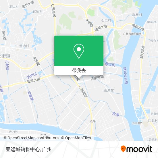 亚运城销售中心地图