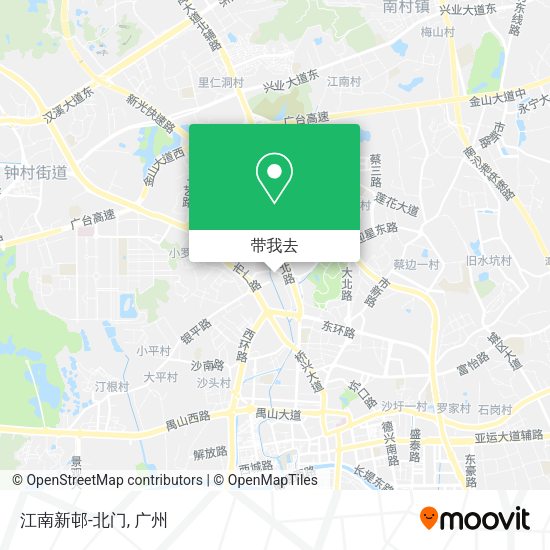 江南新邨-北门地图
