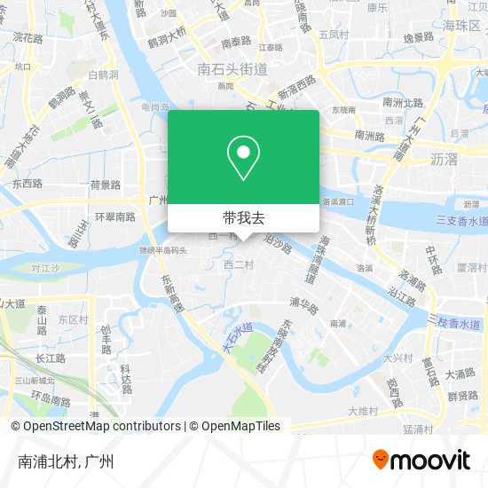 南浦北村地图