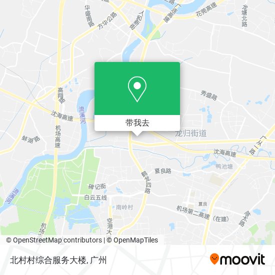 北村村综合服务大楼地图