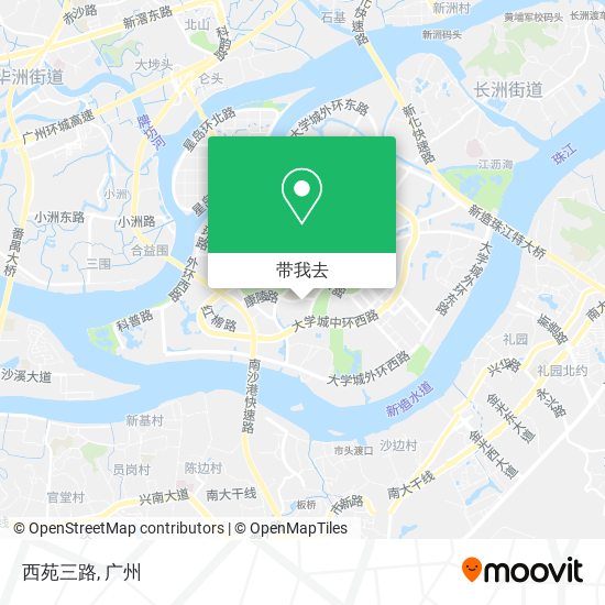 西苑三路地图