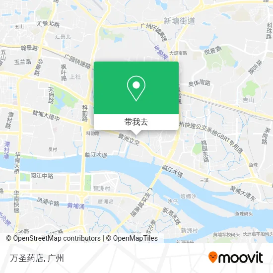 万圣药店地图