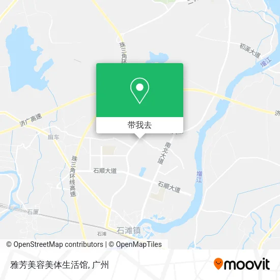 雅芳美容美体生活馆地图