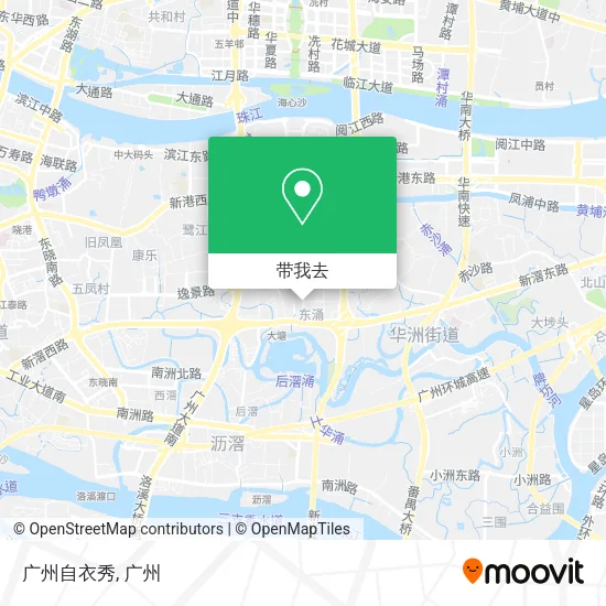 广州自衣秀地图