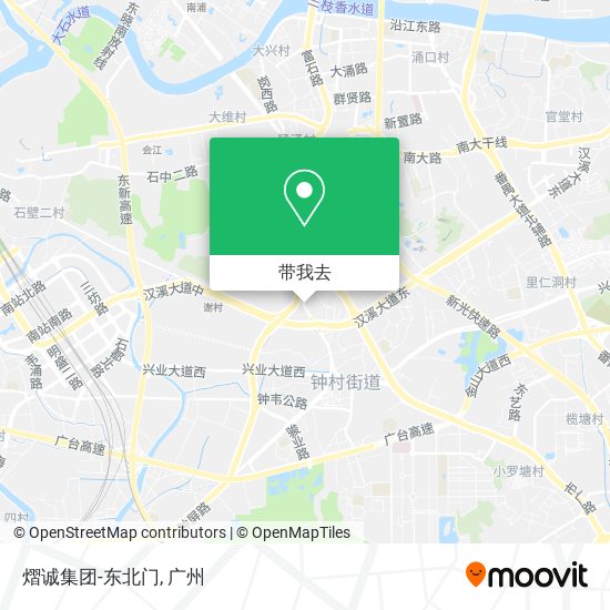熠诚集团-东北门地图
