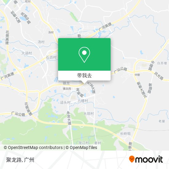 聚龙路地图
