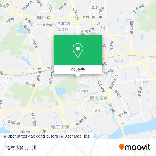 笔村大路地图