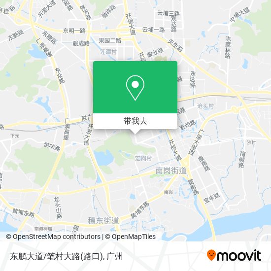 东鹏大道/笔村大路(路口)地图