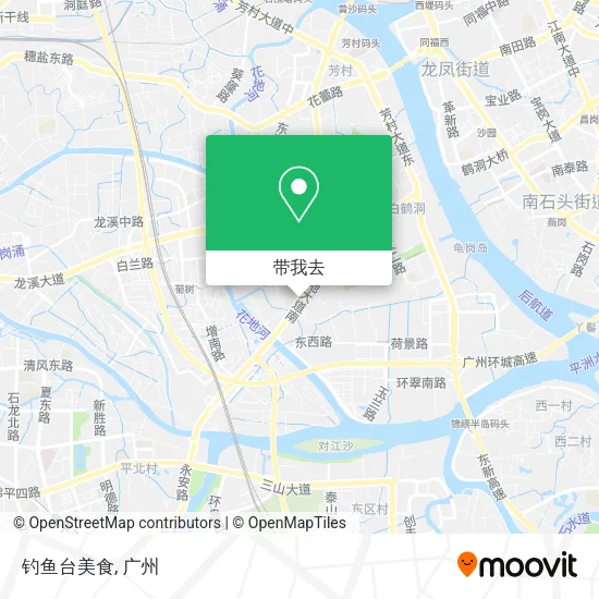 钓鱼台美食地图