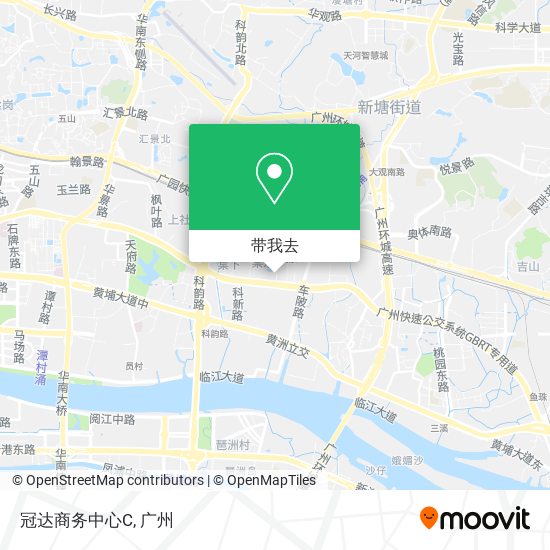冠达商务中心C地图