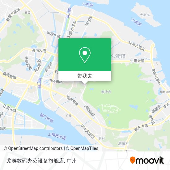 戈涟数码办公设备旗舰店地图