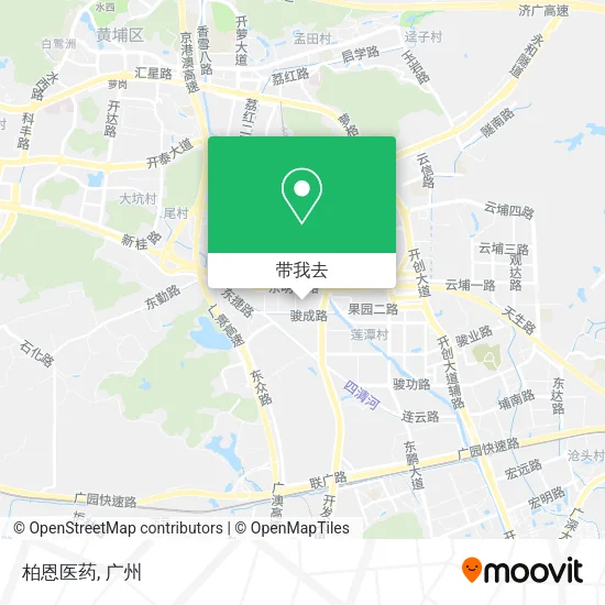 柏恩医药地图