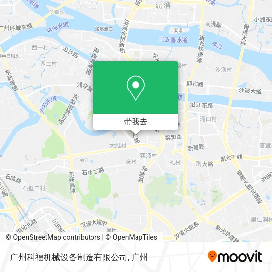 广州科福机械设备制造有限公司地图