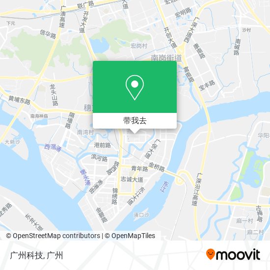 广州科技地图