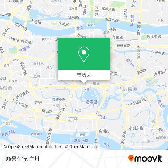 顺景车行地图