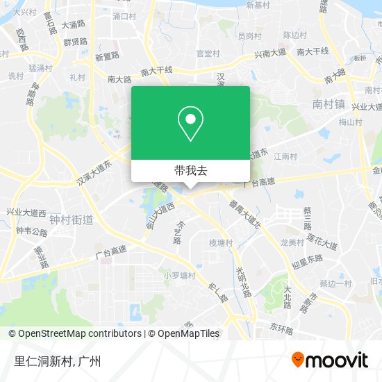 里仁洞新村地图