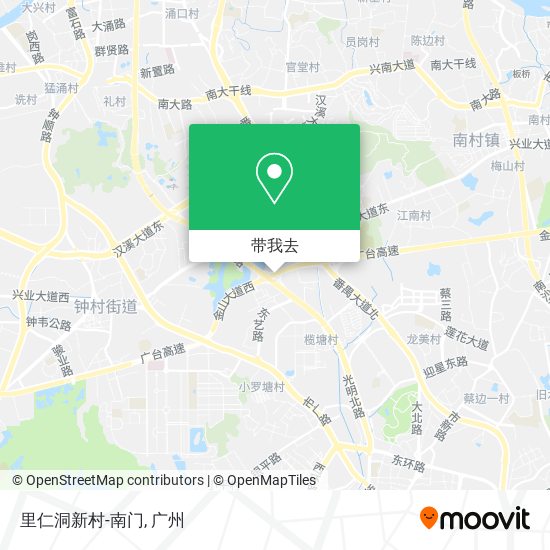 里仁洞新村-南门地图