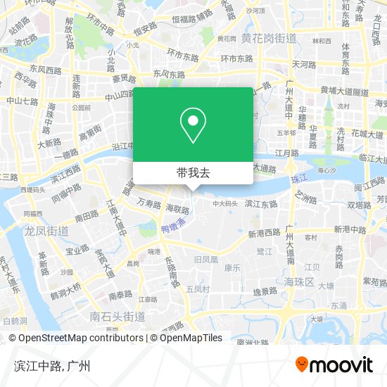 滨江中路地图