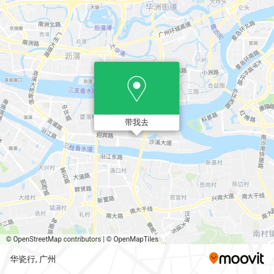 华瓷行地图