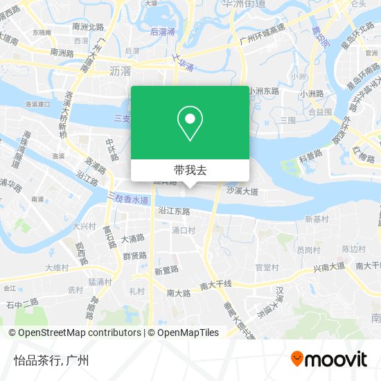 怡品茶行地图