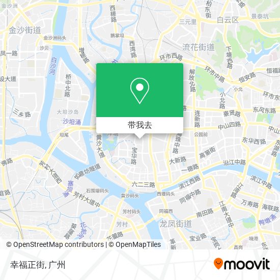 幸福正街地图