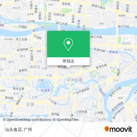 汕头食店地图